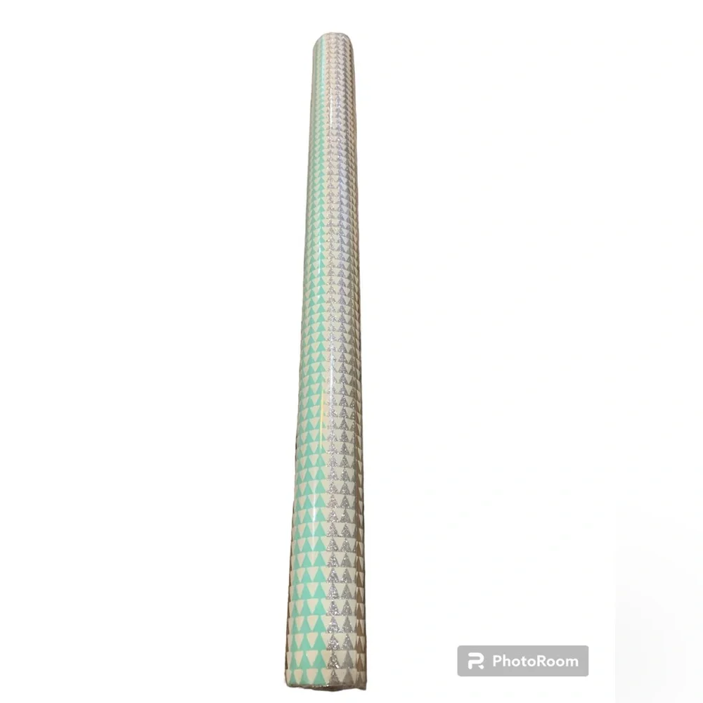 NEW Eco Handmade Paper 3 Sheets 30x22‎ Gift Wrap or Draw Liners Silver Gold Blue